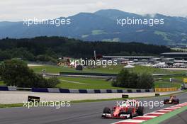 Sebastian Vettel (GER) Ferrari SF16-H. 03.07.2016. Formula 1 World Championship, Rd 9, Austrian Grand Prix, Spielberg, Austria, Race Day.