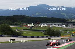 Sebastian Vettel (GER) Ferrari SF16-H. 03.07.2016. Formula 1 World Championship, Rd 9, Austrian Grand Prix, Spielberg, Austria, Race Day.