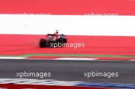 Daniil Kvyat (RUS) Scuderia Toro Rosso STR11 crashed during qualifying. 02.07.2016. Formula 1 World Championship, Rd 9, Austrian Grand Prix, Spielberg, Austria, Qualifying Day.