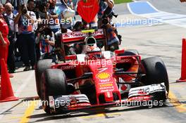 Kimi Raikkonen (FIN) Ferrari SF16-H. 02.07.2016. Formula 1 World Championship, Rd 9, Austrian Grand Prix, Spielberg, Austria, Qualifying Day.