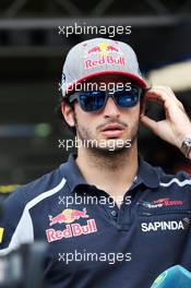 Carlos Sainz Jr (ESP) Scuderia Toro Rosso. 30.06.2016. Formula 1 World Championship, Rd 9, Austrian Grand Prix, Spielberg, Austria, Preparation Day.