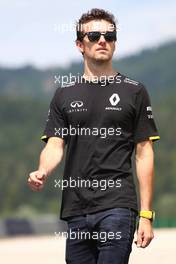 Jolyon Palmer (GBR), Renault Sport F1 Team  30.06.2016. Formula 1 World Championship, Rd 9, Austrian Grand Prix, Spielberg, Austria, Preparation Day.