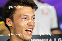 Daniil Kvyat (RUS) Scuderia Toro Rosso in the FIA Press Conference. 30.06.2016. Formula 1 World Championship, Rd 9, Austrian Grand Prix, Spielberg, Austria, Preparation Day.