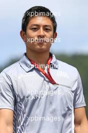 Rio Haryanto (IDN), Manor Racing  30.06.2016. Formula 1 World Championship, Rd 9, Austrian Grand Prix, Spielberg, Austria, Preparation Day.