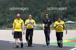 Jolyon Palmer (GBR), Renault Sport F1 Team  30.06.2016. Formula 1 World Championship, Rd 9, Austrian Grand Prix, Spielberg, Austria, Preparation Day.