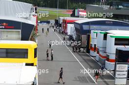 The paddock. 30.06.2016. Formula 1 World Championship, Rd 9, Austrian Grand Prix, Spielberg, Austria, Preparation Day.