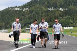 Rio Haryanto (IDN), Manor Racing  30.06.2016. Formula 1 World Championship, Rd 9, Austrian Grand Prix, Spielberg, Austria, Preparation Day.