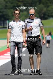 Romain Grosjean (FRA), Haas F1 Team  30.06.2016. Formula 1 World Championship, Rd 9, Austrian Grand Prix, Spielberg, Austria, Preparation Day.