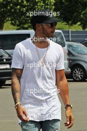 Lewis Hamilton (GBR) Mercedes AMG F1. 30.06.2016. Formula 1 World Championship, Rd 9, Austrian Grand Prix, Spielberg, Austria, Preparation Day.