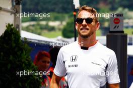 Jenson Button (GBR) McLaren. 30.06.2016. Formula 1 World Championship, Rd 9, Austrian Grand Prix, Spielberg, Austria, Preparation Day.