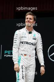 Nico Rosberg (GER) Mercedes AMG F1. 22.02.2016. Formula One Testing, Day One, Barcelona, Spain. Monday.