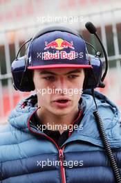 Max Verstappen (NLD) Scuderia Toro Rosso. 22.02.2016. Formula One Testing, Day One, Barcelona, Spain. Monday.