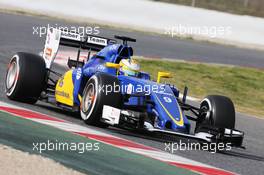 Marcus Ericsson (SWE) Sauber C34. 22.02.2016. Formula One Testing, Day One, Barcelona, Spain. Monday.