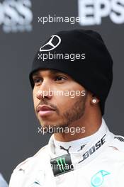 Lewis Hamilton (GBR) Mercedes AMG F1. 22.02.2016. Formula One Testing, Day One, Barcelona, Spain. Monday.