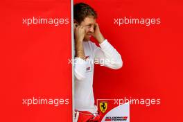 Sebastian Vettel (GER), Scuderia Ferrari  22.02.2016. Formula One Testing, Day One, Barcelona, Spain. Monday.