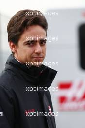 Esteban Gutierrez (MEX) Haas F1 Team. 22.02.2016. Formula One Testing, Day One, Barcelona, Spain. Monday.