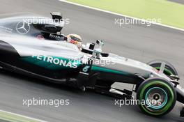 Lewis Hamilton (GBR) Mercedes AMG F1 W07 Hybrid. 22.02.2016. Formula One Testing, Day One, Barcelona, Spain. Monday.