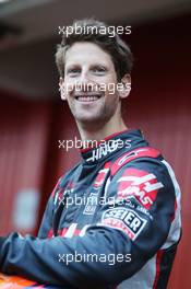 Romain Grosjean (FRA) Haas F1 Team. 22.02.2016. Formula One Testing, Day One, Barcelona, Spain. Monday.