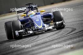 Marcus Ericsson (SWE) Sauber C34. 22.02.2016. Formula One Testing, Day One, Barcelona, Spain. Monday.