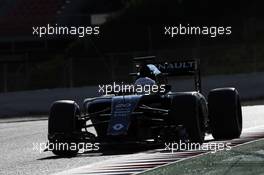 Kevin Magnussen (DEN) Renault Sport F1 Team RS16. 25.02.2016. Formula One Testing, Day Four, Barcelona, Spain. Thursday.