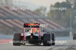 Daniil Kvyat (RUS) Red Bull Racing RB12. 25.02.2016. Formula One Testing, Day Four, Barcelona, Spain. Thursday.