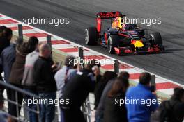 Daniil Kvyat (RUS) Red Bull Racing RB12. 25.02.2016. Formula One Testing, Day Four, Barcelona, Spain. Thursday.