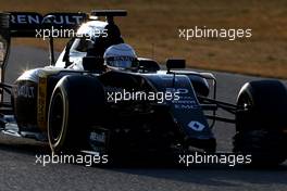 Kevin Magnussen (DEN), Renault Sport F1 Team  25.02.2016. Formula One Testing, Day Four, Barcelona, Spain. Thursday.