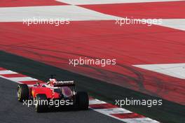 Kimi Raikkonen (FIN) Ferrari SF16-H. 25.02.2016. Formula One Testing, Day Four, Barcelona, Spain. Thursday.