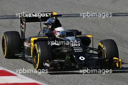 Kevin Magnussen (DEN) Renault Sport F1 Team RS16. 25.02.2016. Formula One Testing, Day Four, Barcelona, Spain. Thursday.