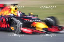 Daniil Kvyat (RUS) Red Bull Racing RB12. 25.02.2016. Formula One Testing, Day Four, Barcelona, Spain. Thursday.