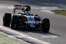 Alfonso Celis Jr (MEX), Sahara Force India F1  25.02.2016. Formula One Testing, Day Four, Barcelona, Spain. Thursday.