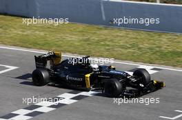 Kevin Magnussen (DEN) Renault Sport F1 Team RS16. 25.02.2016. Formula One Testing, Day Four, Barcelona, Spain. Thursday.