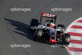 Esteban Gutierrez (MEX), Haas F1 Team  25.02.2016. Formula One Testing, Day Four, Barcelona, Spain. Thursday.