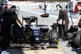 Kevin Magnussen (DEN) Renault Sport F1 Team RS16. 25.02.2016. Formula One Testing, Day Four, Barcelona, Spain. Thursday.