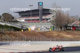 Sebastian Vettel (GER) Ferrari SF16-H. 23.02.2016. Formula One Testing, Day Two, Barcelona, Spain. Tuesday.