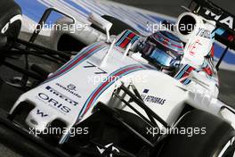 Valtteri Bottas (FIN) Williams FW38. 23.02.2016. Formula One Testing, Day Two, Barcelona, Spain. Tuesday.