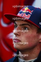 Max Verstappen (NLD) Scuderia Toro Rosso. 23.02.2016. Formula One Testing, Day Two, Barcelona, Spain. Tuesday.