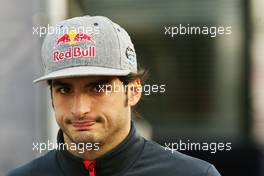 Carlos Sainz Jr (ESP) Scuderia Toro Rosso. 23.02.2016. Formula One Testing, Day Two, Barcelona, Spain. Tuesday.