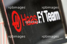 Haas F1 Team logo. 23.02.2016. Formula One Testing, Day Two, Barcelona, Spain. Tuesday.