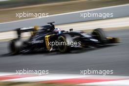Jolyon Palmer (GBR) Renault Sport F1 Team RS16. 23.02.2016. Formula One Testing, Day Two, Barcelona, Spain. Tuesday.