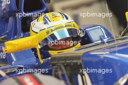 Marcus Ericsson (SWE) Sauber C34. 23.02.2016. Formula One Testing, Day Two, Barcelona, Spain. Tuesday.