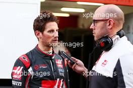 Romain Grosjean (FRA) Haas F1 Team. 24.02.2016. Formula One Testing, Day Three, Barcelona, Spain. Wednesday.