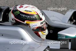 Lewis Hamilton (GBR), Mercedes AMG F1 Team  24.02.2016. Formula One Testing, Day Three, Barcelona, Spain. Wednesday.