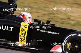 Kevin Magnussen (DEN) Renault Sport F1 Team RS16. 24.02.2016. Formula One Testing, Day Three, Barcelona, Spain. Wednesday.