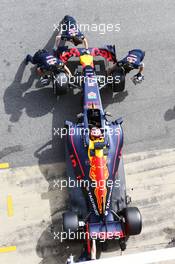 Daniil Kvyat (RUS) Red Bull Racing RB12. 24.02.2016. Formula One Testing, Day Three, Barcelona, Spain. Wednesday.