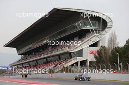 Felipe Nasr (BRA) Sauber C34. 24.02.2016. Formula One Testing, Day Three, Barcelona, Spain. Wednesday.