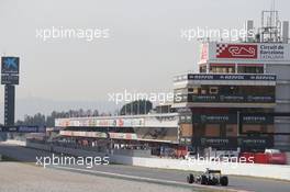 Kevin Magnussen (DEN) Renault Sport F1 Team RS16. 24.02.2016. Formula One Testing, Day Three, Barcelona, Spain. Wednesday.