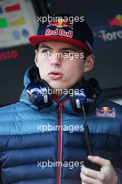 Max Verstappen (NLD) Scuderia Toro Rosso. 24.02.2016. Formula One Testing, Day Three, Barcelona, Spain. Wednesday.