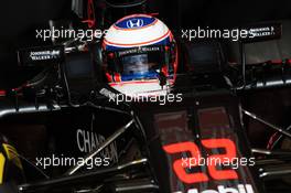 Jenson Button (GBR) McLaren MP4-31. 04.03.2016. Formula One Testing, Day Four, Barcelona, Spain. Friday.