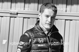 Stoffel Vandoorne (BEL) McLaren Test and Reserve Driver. 04.03.2016. Formula One Testing, Day Four, Barcelona, Spain. Friday.